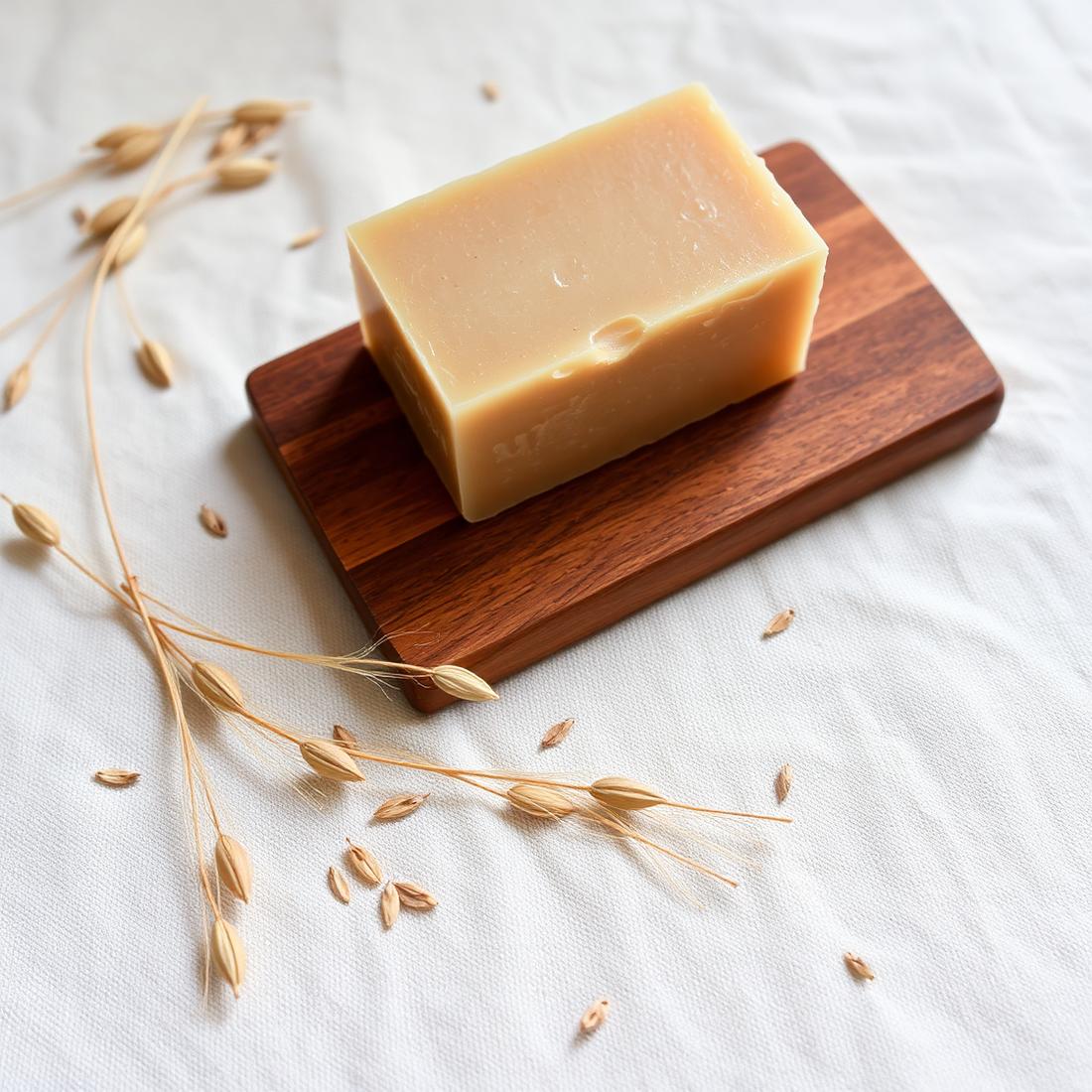 Oat & Honey Cold-Process Soap